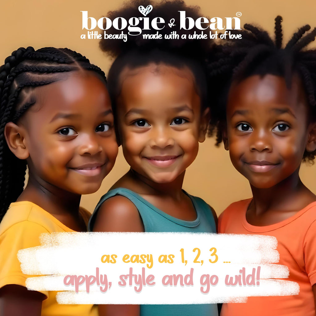 Boogie and Bean Kids Conditioner Detangler for Curly Hair