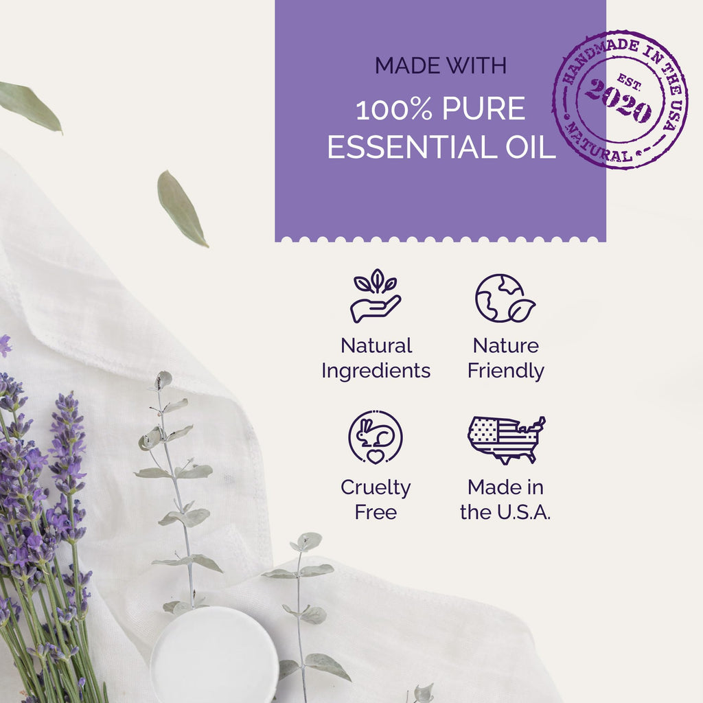 BOOTLEG BATH Shower Steamers Aromatherapy Lavender 8 Pack – 100% Pure Essential Oils, All Natural, Made in USA