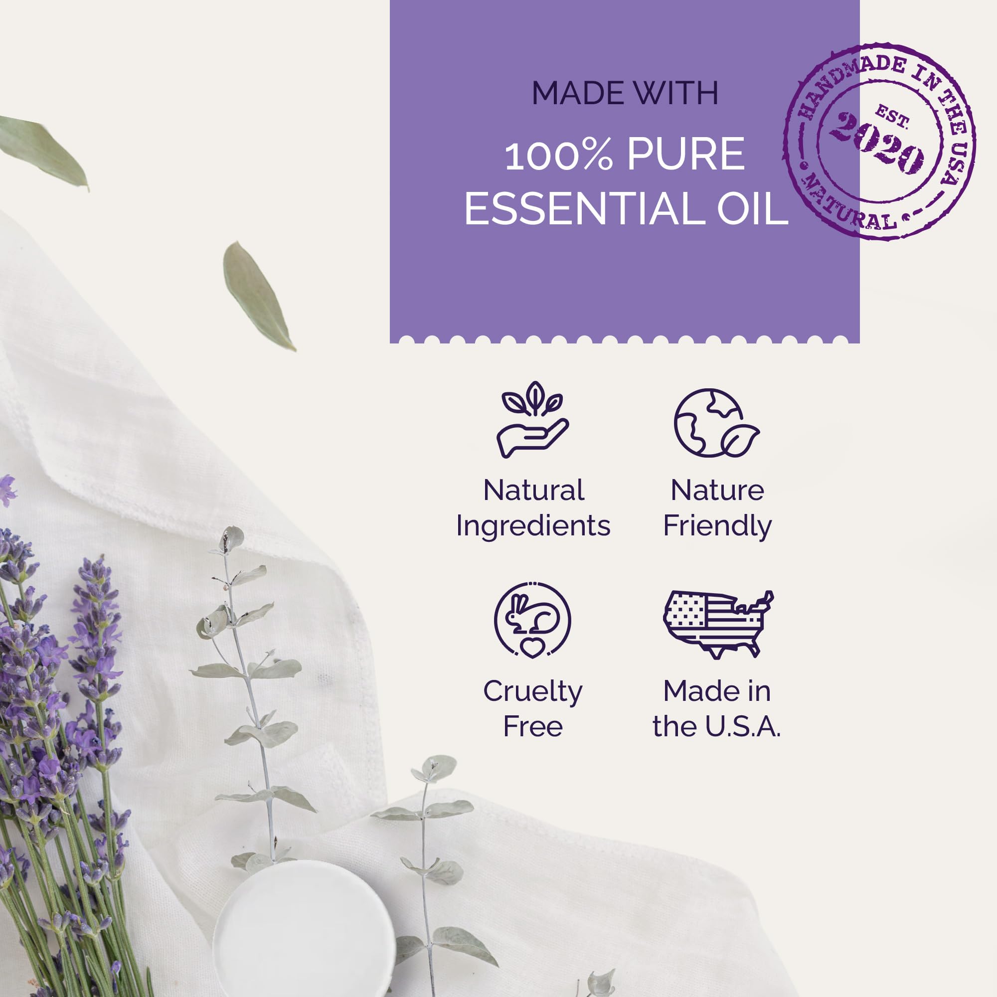 BOOTLEG BATH Shower Steamers Aromatherapy Lavender 8 Pack – 100% Pure Essential Oils, All Natural, Made in USA