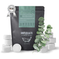 BOOTLEG BATH Shower Steamers - Eucalyptus Aromatherapy 15-Pack, All Natural, Made in USA