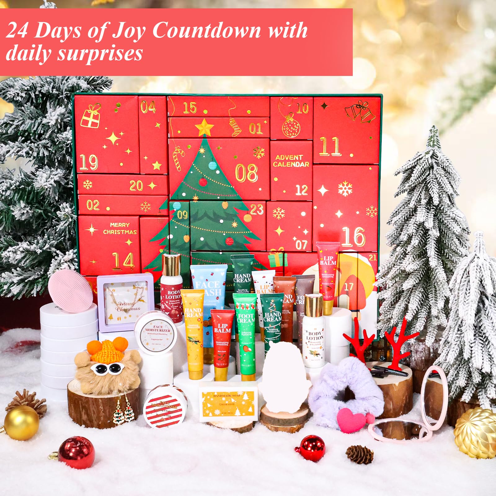 BOPHILI Beauty Advent Calendar 2025 – 24 Days of Skincare & Gift Surprises for Women & Teens