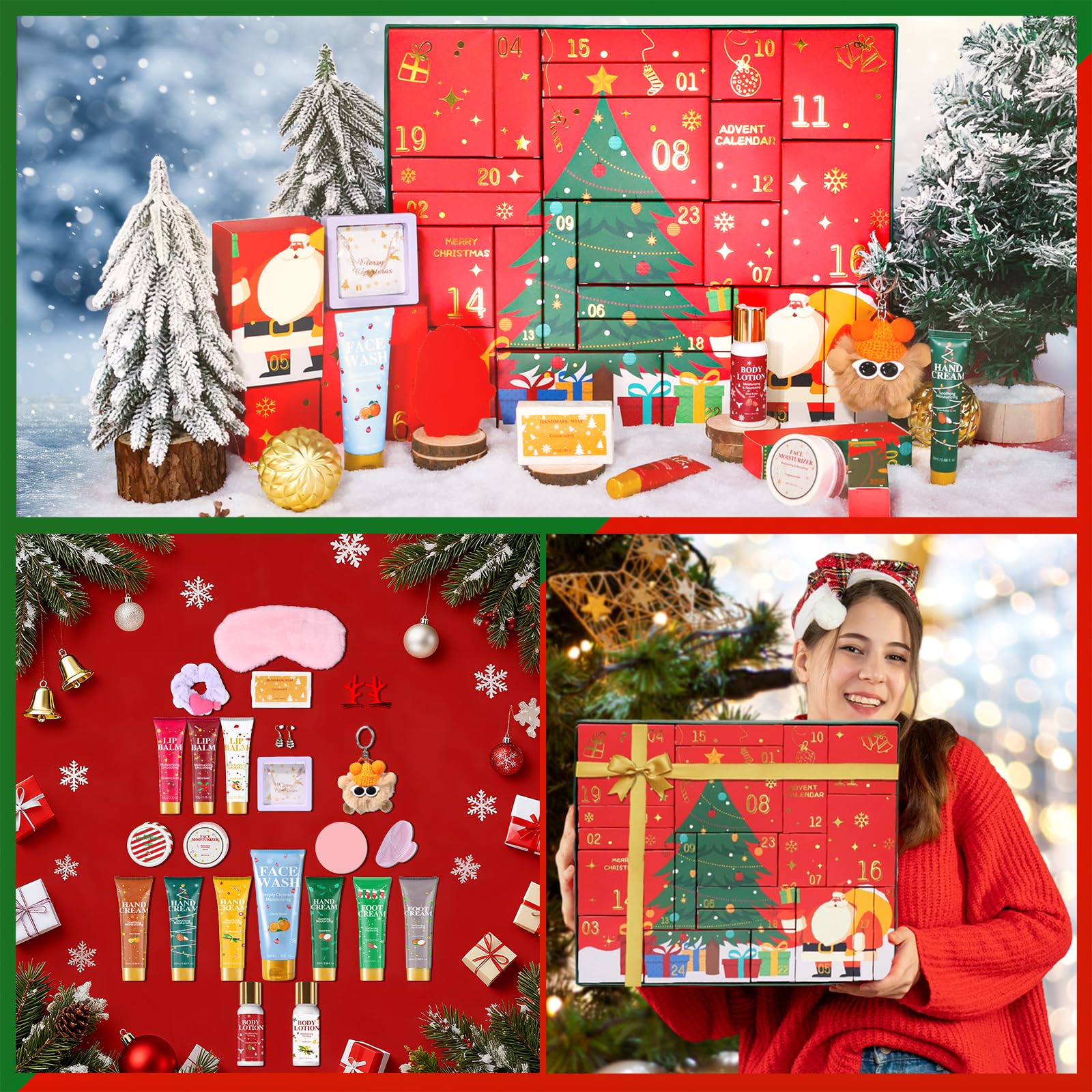 BOPHILI Beauty Advent Calendar 2025 – 24 Days of Skincare & Gift Surprises for Women & Teens