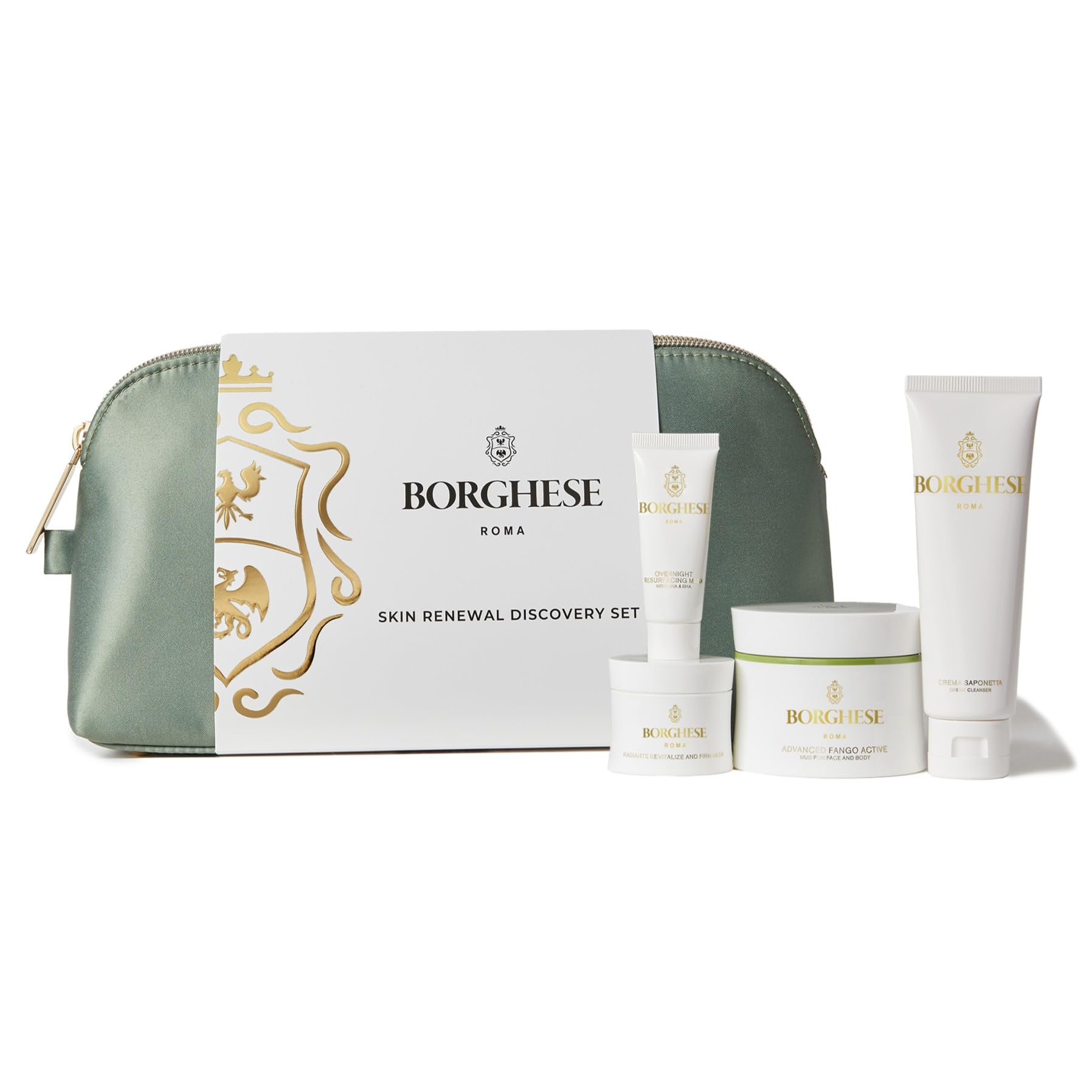 Borghese Skin Renewal Discovery Set – Cleanser, Booster Serum & Masks