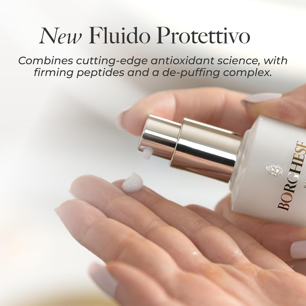 Borghese Fluido Protettivo Advanced Eye Lift – Brightening & De-Puffing Eye Treatment, 1 oz
