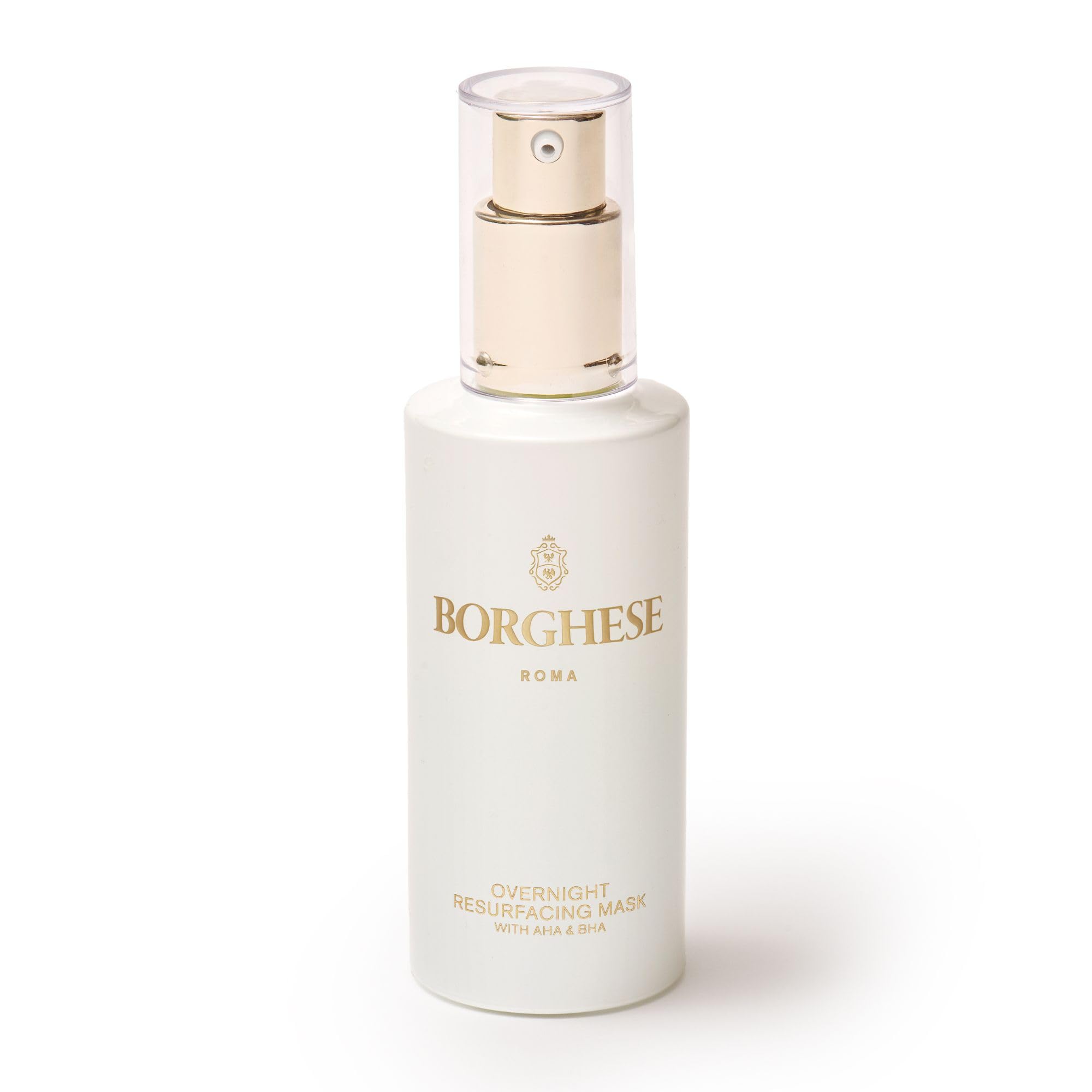 Borghese Overnight Resurfacing Mask with AHA & BHA – Exfoliating Night Mask
