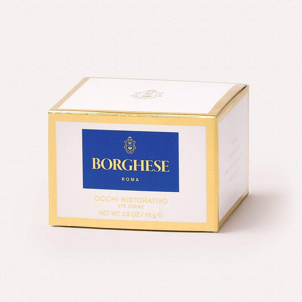 Borghese Restorative Eye Cream – Firming & Hydrating Eye Gel with Hyaluronic Acid