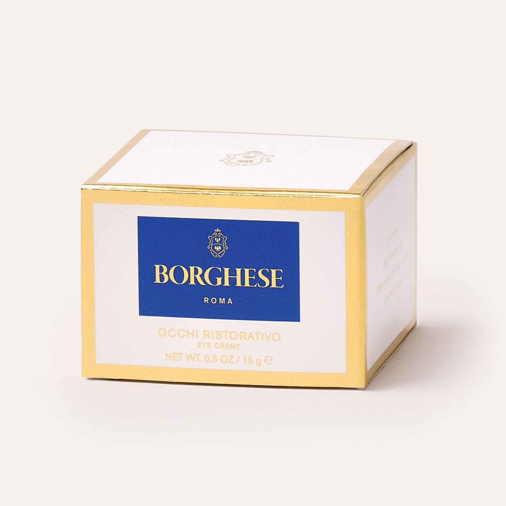 Borghese Restorative Eye Cream – Firming & Hydrating Eye Gel with Hyaluronic Acid