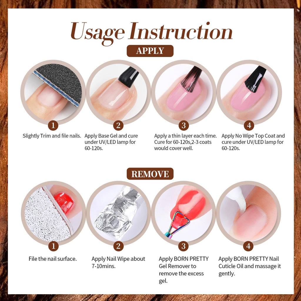 Born Pretty Cat Magnetic Eye Gel Nail Polish Kit – 6x7ml Magnetic Gel Colors (Fall/Winter Glitter)