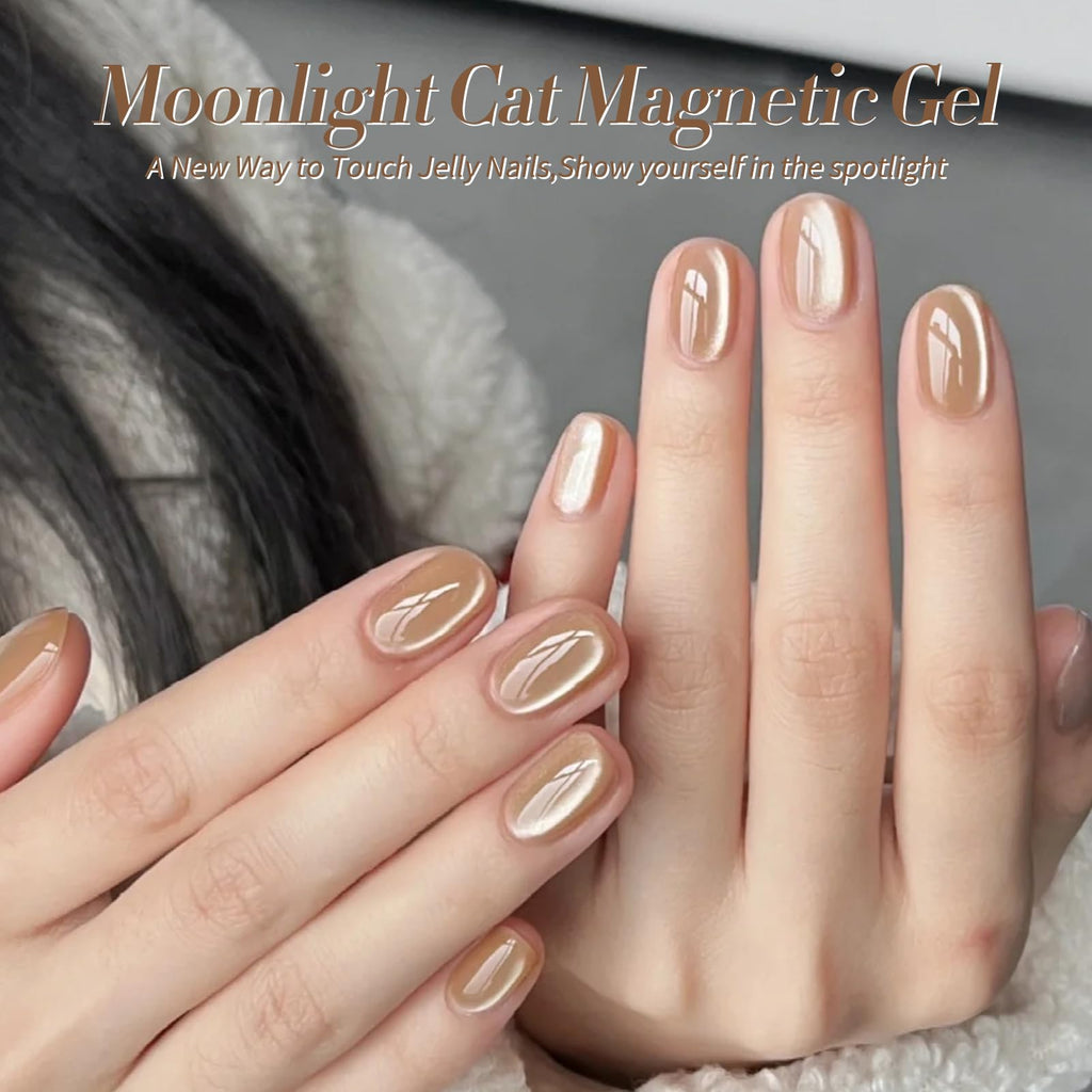Born Pretty Cat Magnetic Eye Gel Nail Polish Kit – 6x7ml Shimmer Magnetic Polishes