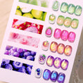 Born Pretty Fruit Colors Cat Magnetic Eye Gel Nail Polish Set – 6 Colors, 7ml