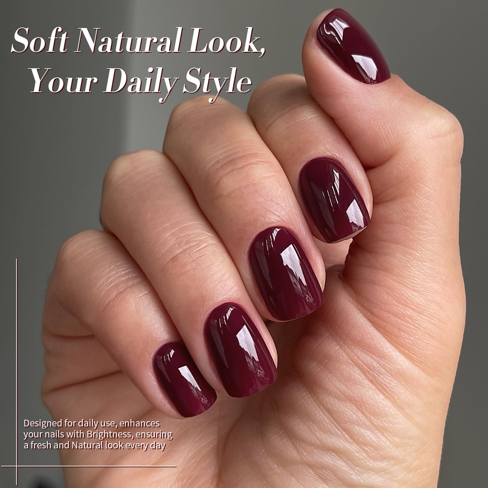 Born Pretty Nude Gel Nail Polish Kit — 6 Colors for Autumn & Winter