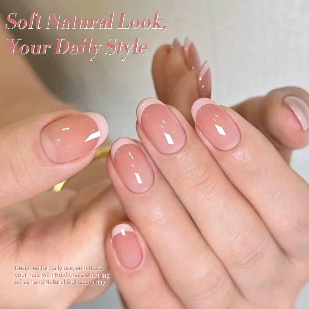 Born Pretty Pink Gel Nail Polish 6 Colors Set – Easy Application, Long-Lasting Shine