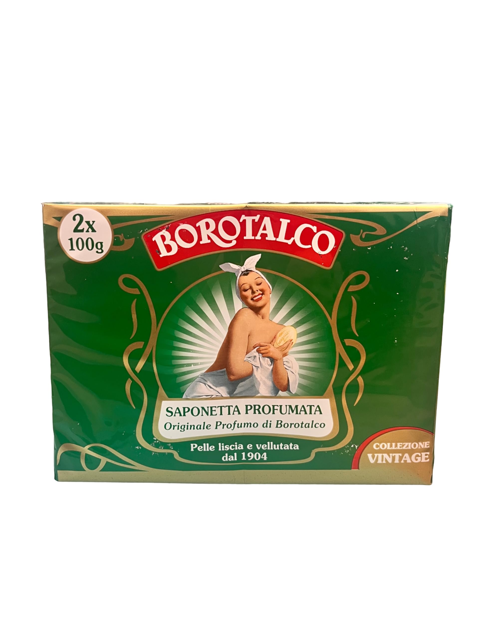 Borotalco Roberts Vintage Edition: Set of 4 Scented Soaps (3.5 oz) – Italian Import