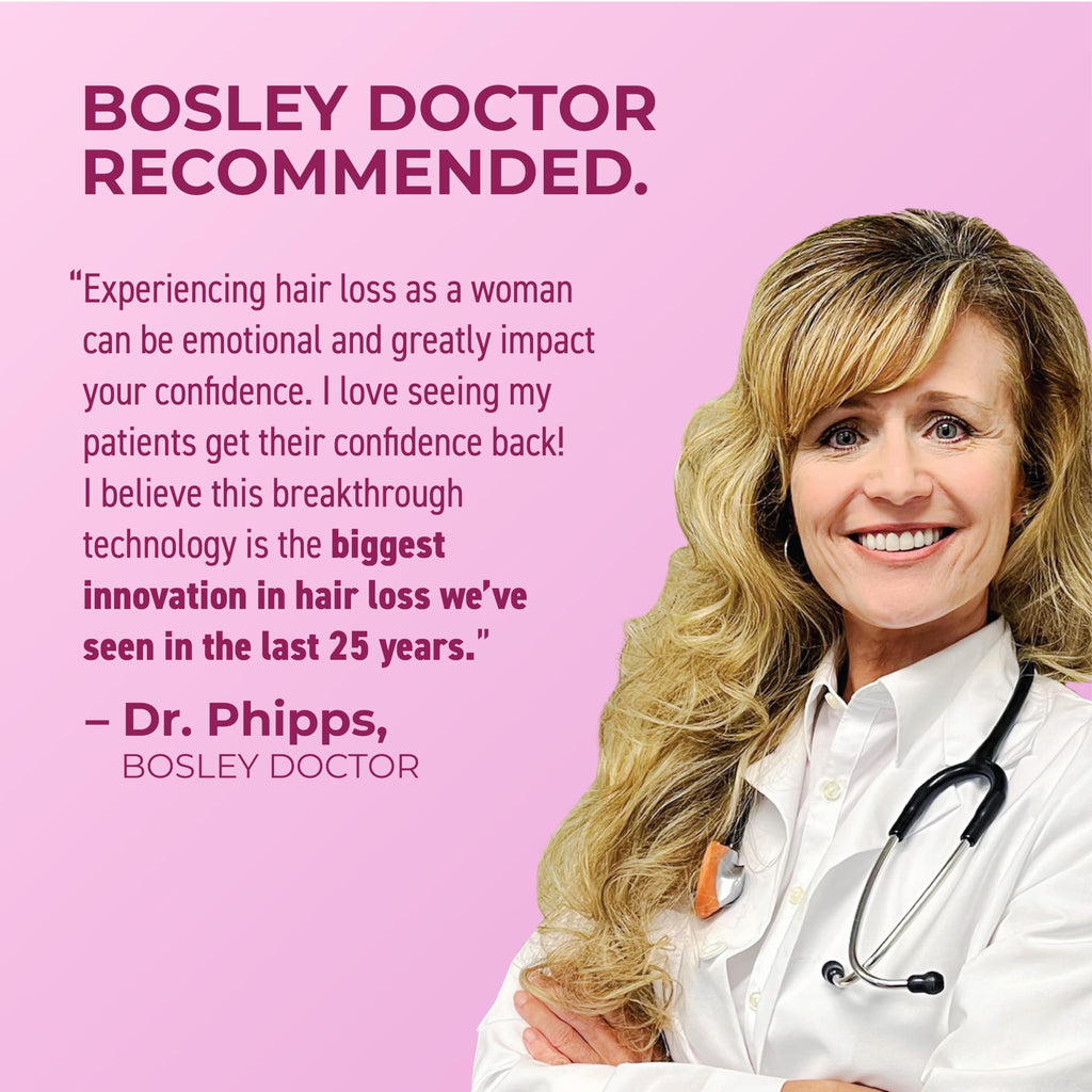 BosleyMD Revive+ Densifying Hair Growth Serum for Women – Drug-Free, AI-Backed Y100