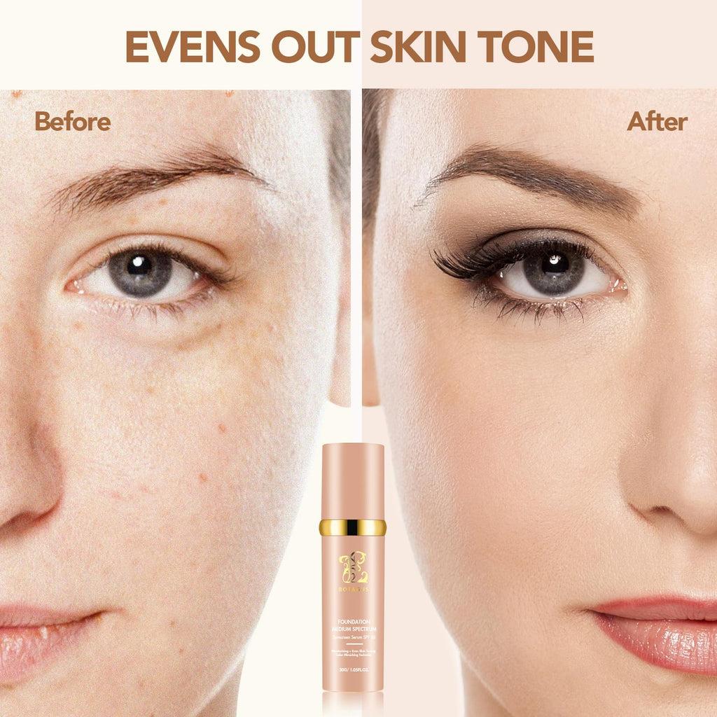Botagus Match Cosmetics Foundation 4 in 1 - SPF50+ Longwear Foundation & Concealer
