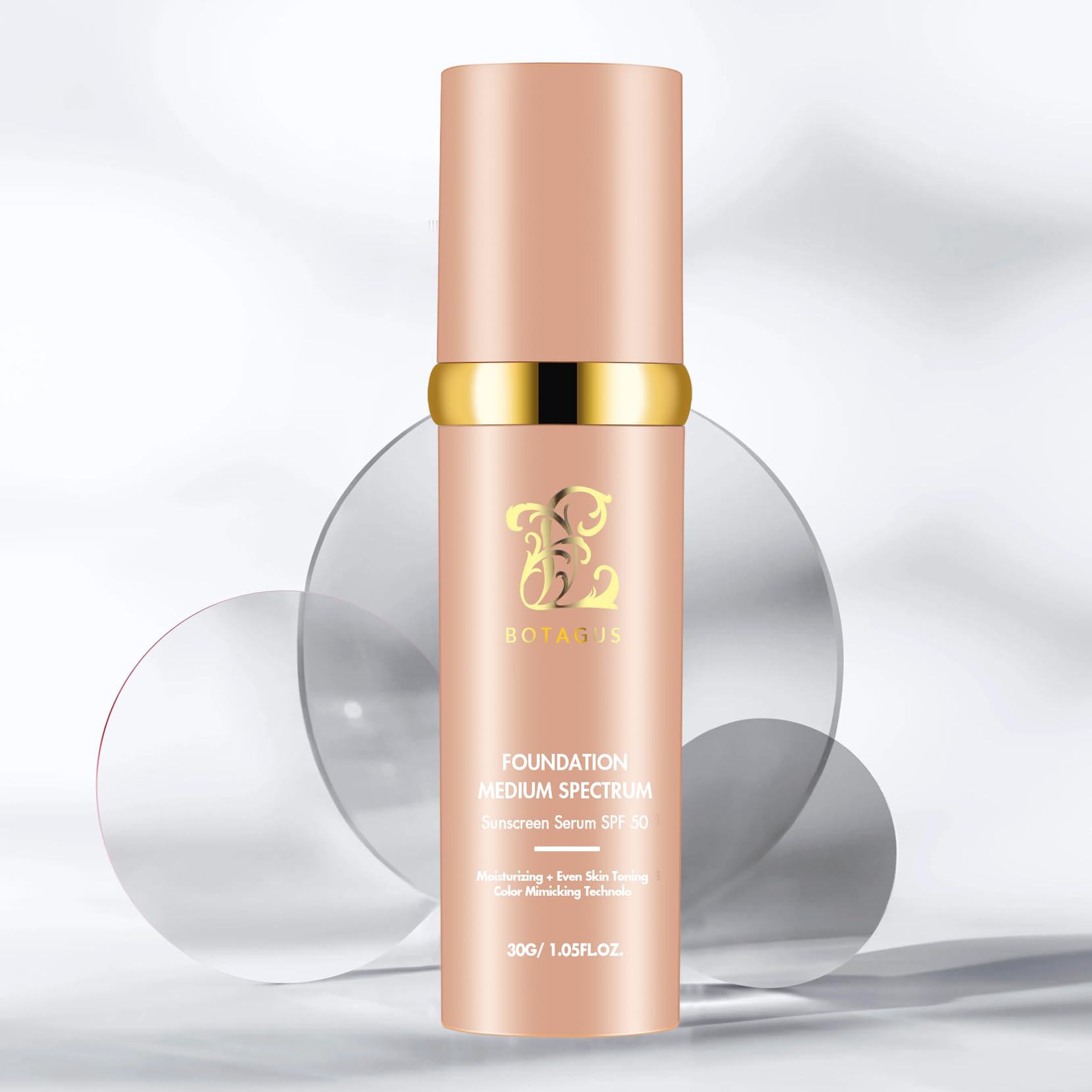 Botagus Match Cosmetics Foundation 4 in 1 - SPF50+ Longwear Foundation & Concealer
