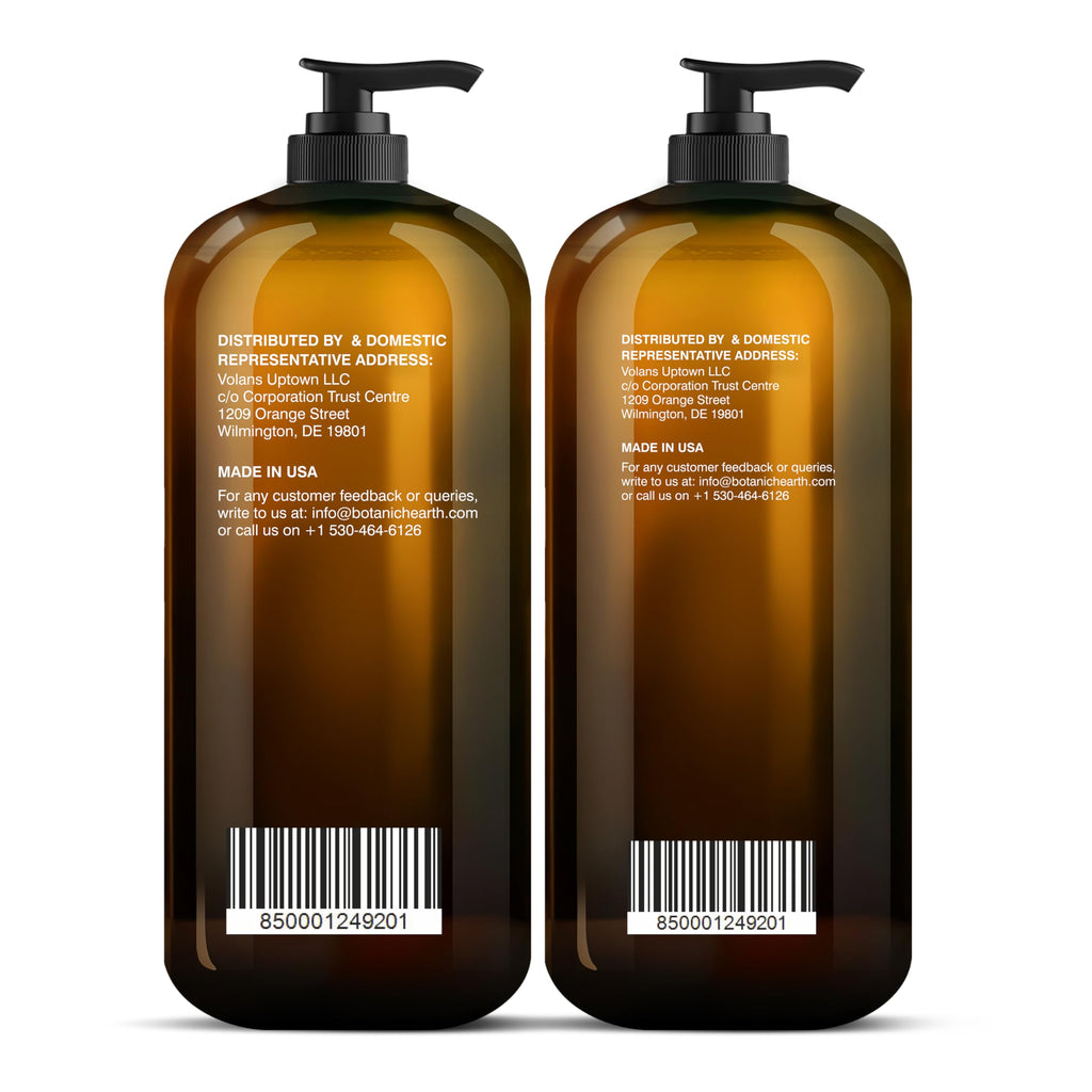 Botanic Hearth Biotin Shampoo & Conditioner Set – Ginger Oil, Keratin, Sulfate Free, 16 fl oz Each