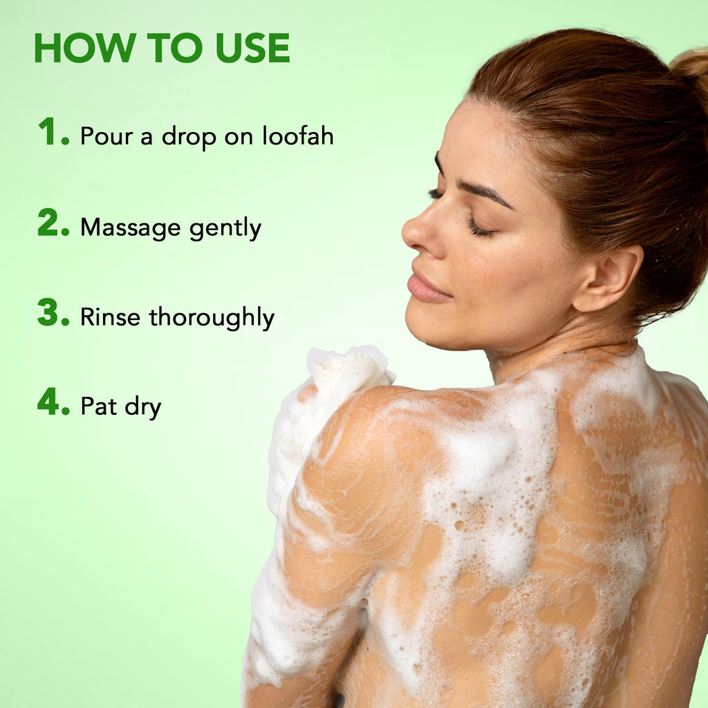 Botanic Hearth Jasmine Body Wash – Gentle 5-in-1 Hydrating Shower Gel, Sulfate-Free | 16 fl oz