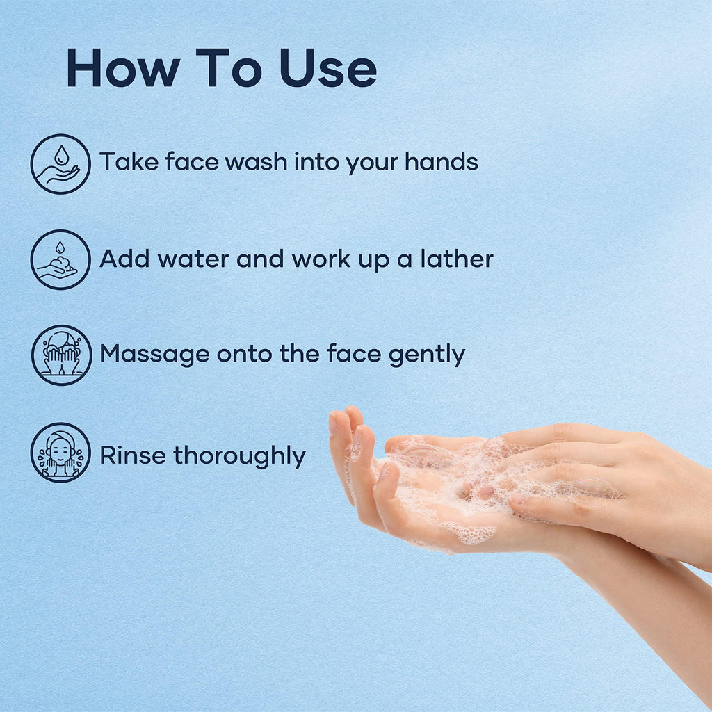 Botanic Hearth Tea Tree Face Wash with Mint – Hydrating Acne-Fighting Soap, 16 oz