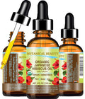 Botanical Beauty Organic Hibiscus Oil (Hibiscus Sabdariffa) 4oz — Cold-Pressed Virgin
