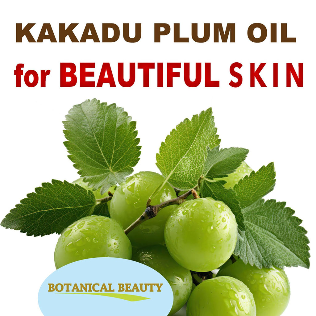 Botanical Beauty Kakadu Plum Oil – 100% Pure Virgin Cold-Pressed Carrier Oil 0.5 Fl oz