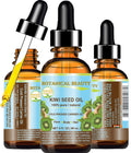 Botanical Beauty Kiwi Seed Oil – 100% Pure Cold-Pressed Carrier Oil for Face, Skin, Hair (2 Fl Oz)