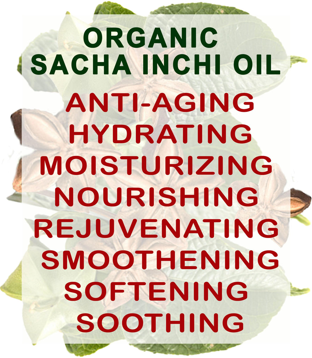 Botanical Beauty Organic Sacha Inchi Oil – 100% Pure Virgin Cold-Pressed Carrier Oil (1 oz)