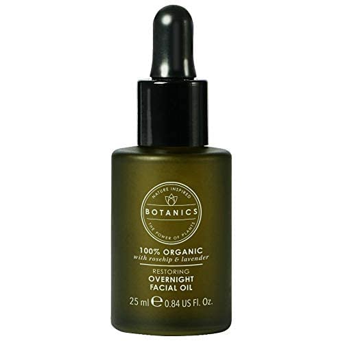 Botanics Organic Restoring Overnight Facial Oil 25ml – Nighttime Skin Nourishment