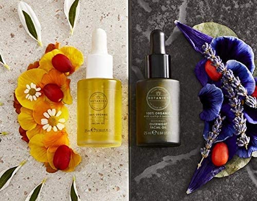 Botanics Organic Restoring Overnight Facial Oil 25ml – Nighttime Skin Nourishment