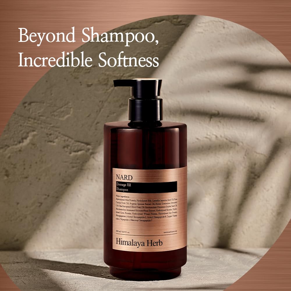 NARD RX Shampoo 16.9 oz – Soften, Tangle-Free Hair | Bouquet Garni NARD