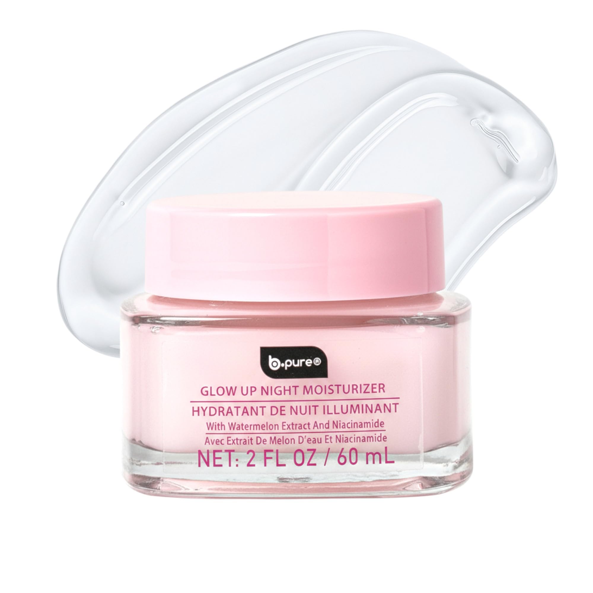 b.pure Glow Up Renewing Skin Care Gift Set | Hyaluronic Acid, Niacinamide, Watermelon Extract