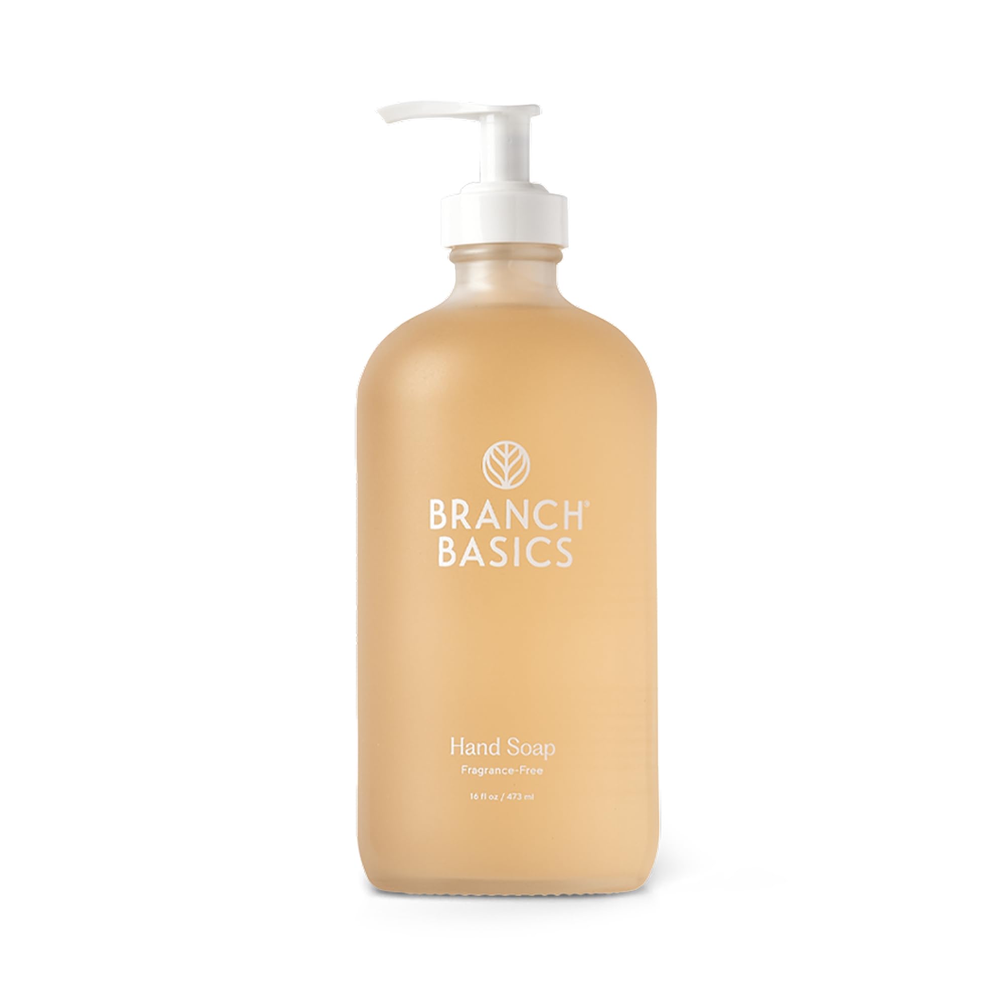 Branch Basics Gel Hand Soap – 16oz, Fragrance-Free Plant & Mineral Formula
