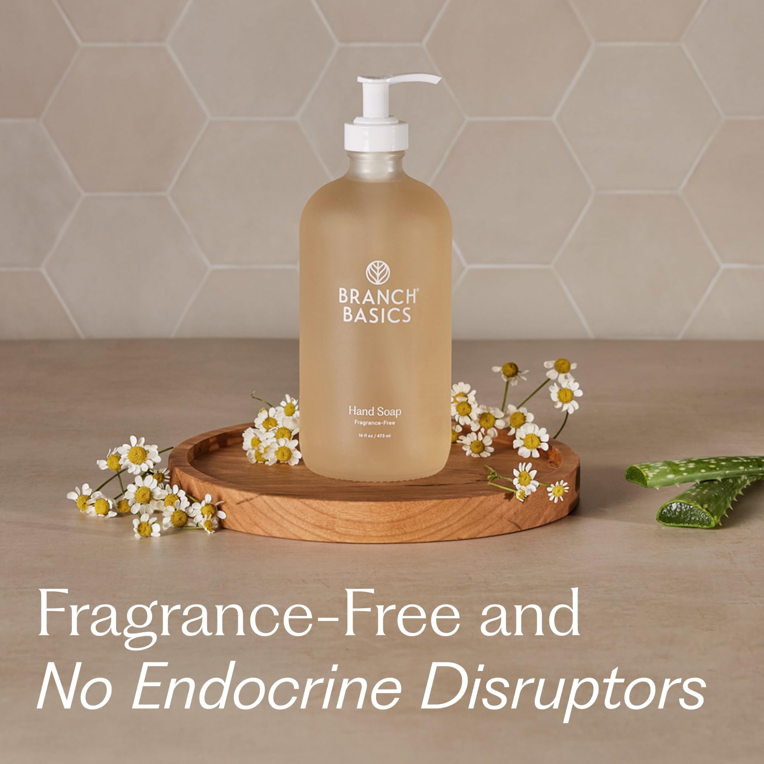 Branch Basics Gel Hand Soap – 16oz, Fragrance-Free Plant & Mineral Formula