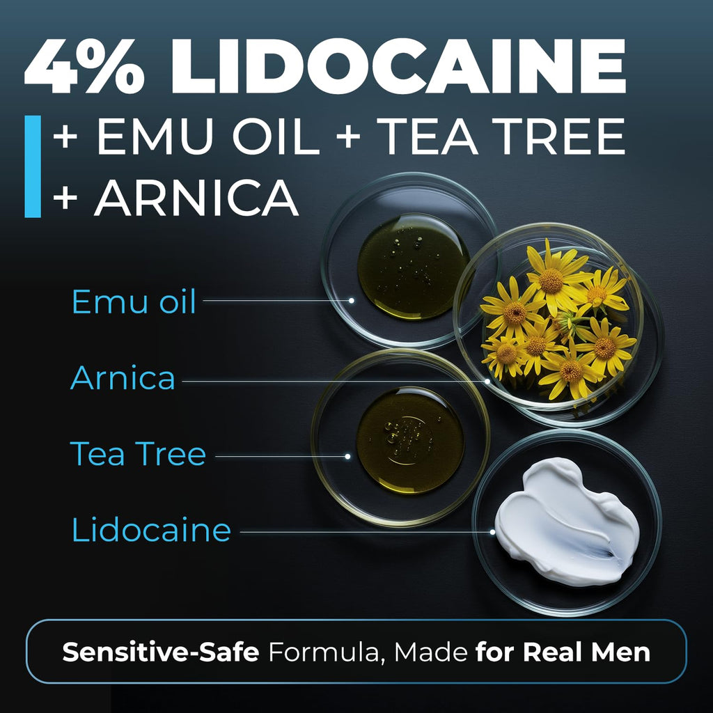 Bravado Labs Endurance Cream for Men – Sensitivity Control, Fast-Absorbing, Non-Greasy | Made in USA