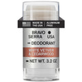 Bravo Sierra Aluminum-Free Deodorant for Men – White Vetiver & Cedarwood, 3.2 oz | Paraben-Free, Vegan & Cruelty-Free