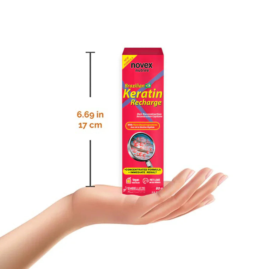 Brazilian Keratin Recharge Tube Leave In (80g)