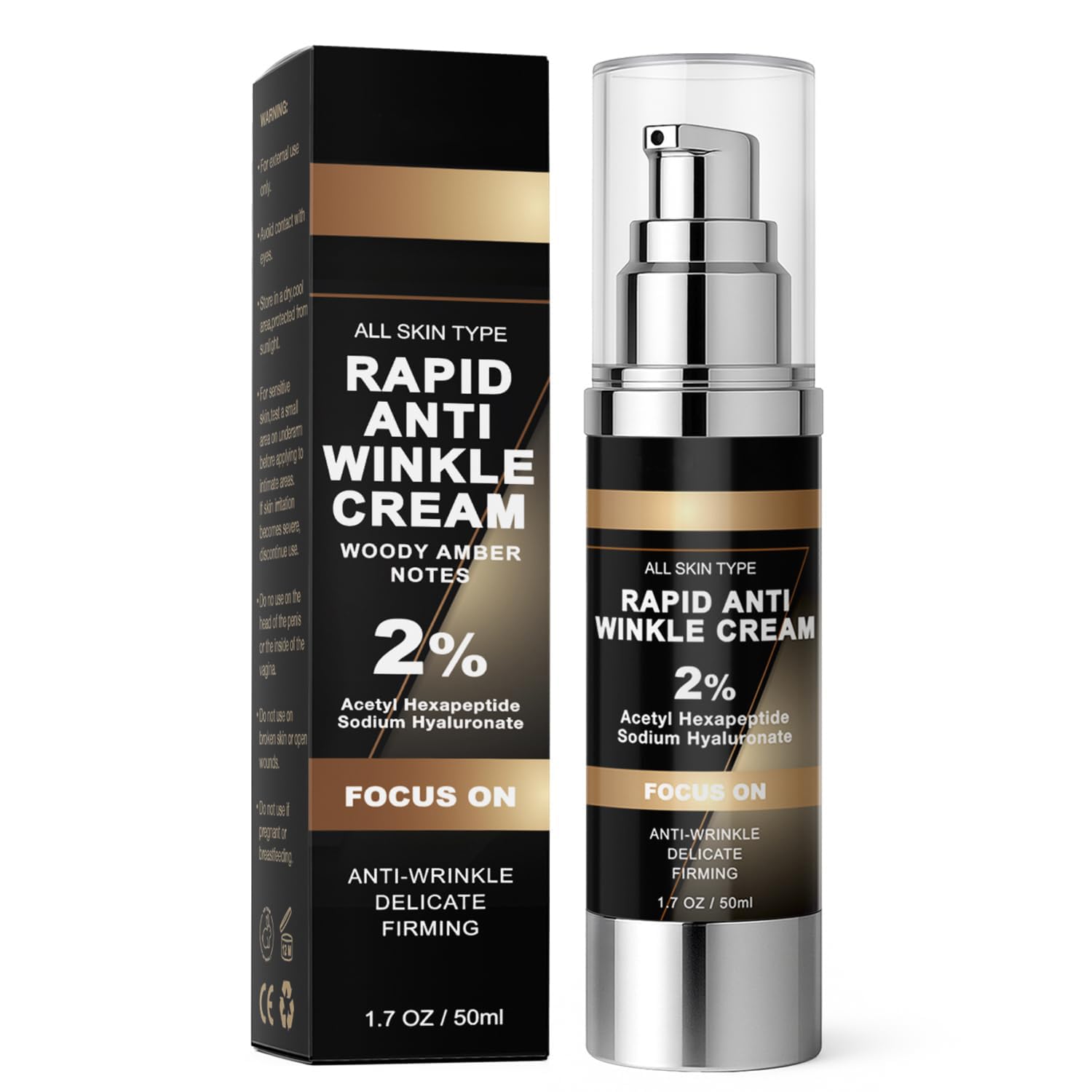 Breavo Wrinkle Cream for Men & Women – Anti-Aging Face Moisturizer with Hyaluronic Acid, Collagen & Shea Butter | 1.7 oz