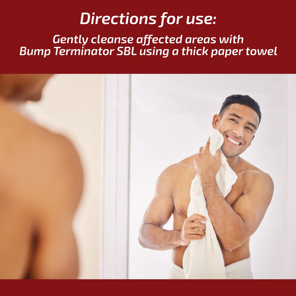 BREEJ Bump Terminator Alcohol-Free Lotion – Razor Bump Treatment for Men & Women (4 fl oz)