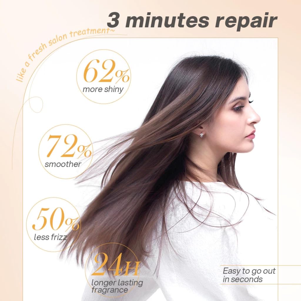 Bremod Performance Vitamin B5 & Collagen Hair Mask – Deep Repair for Dry, Damaged Hair (16.9 oz)