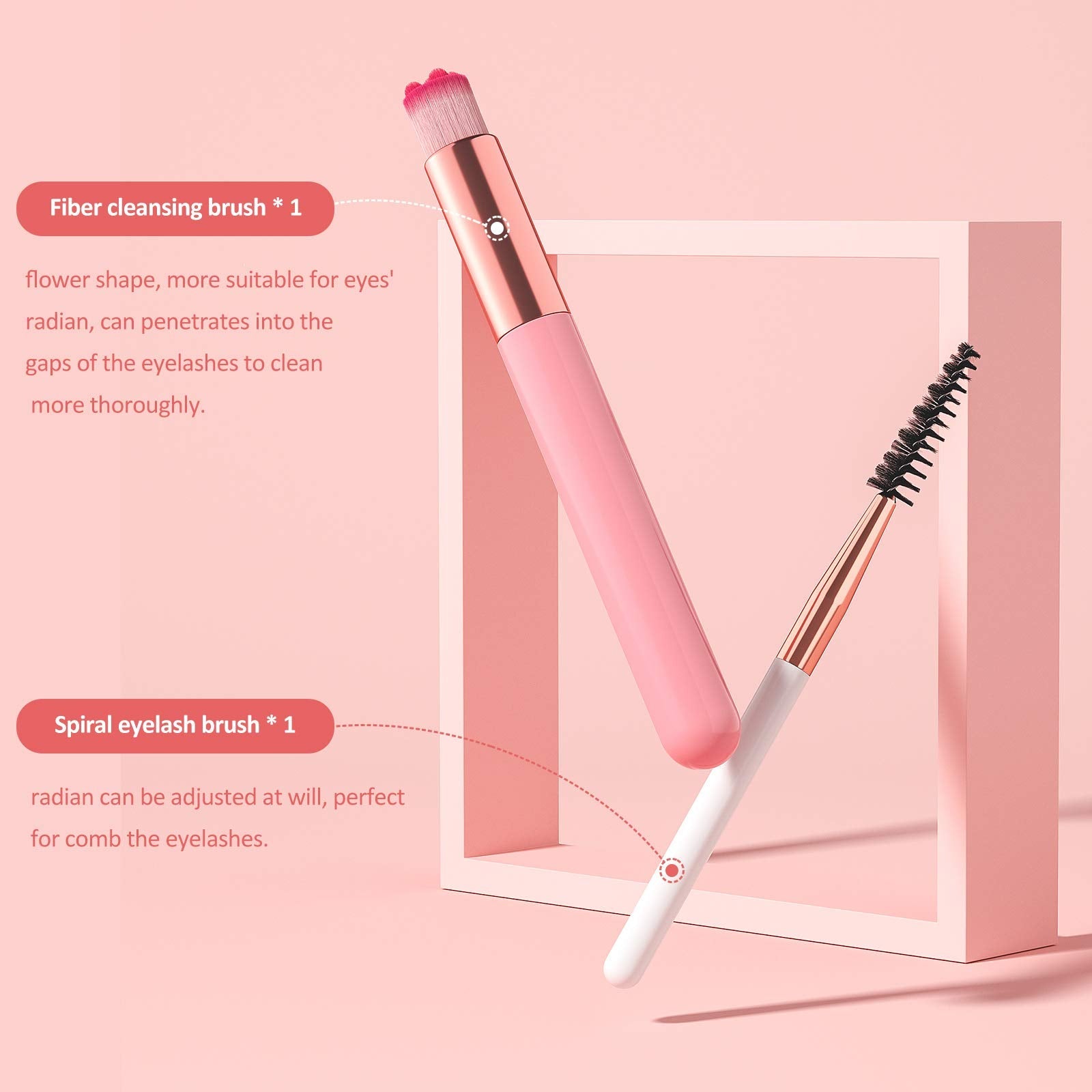 BREYLEE Eyelash Extension Cleanser | 200ml Foam Shampoo with Brush for Salon & Home Use