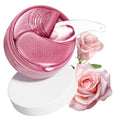 BREYLEE Flamingo Pink Eye Mask – 60 Patches for Puffy Eyes, Dark Circles & Fine Lines
