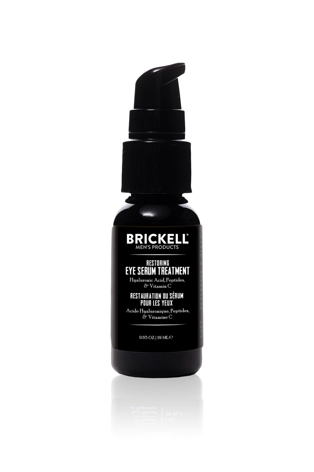 Brickell Men's Dark Circle Serum – Natural Under-Eye Treatment for Men (0.65 oz, Unscented)