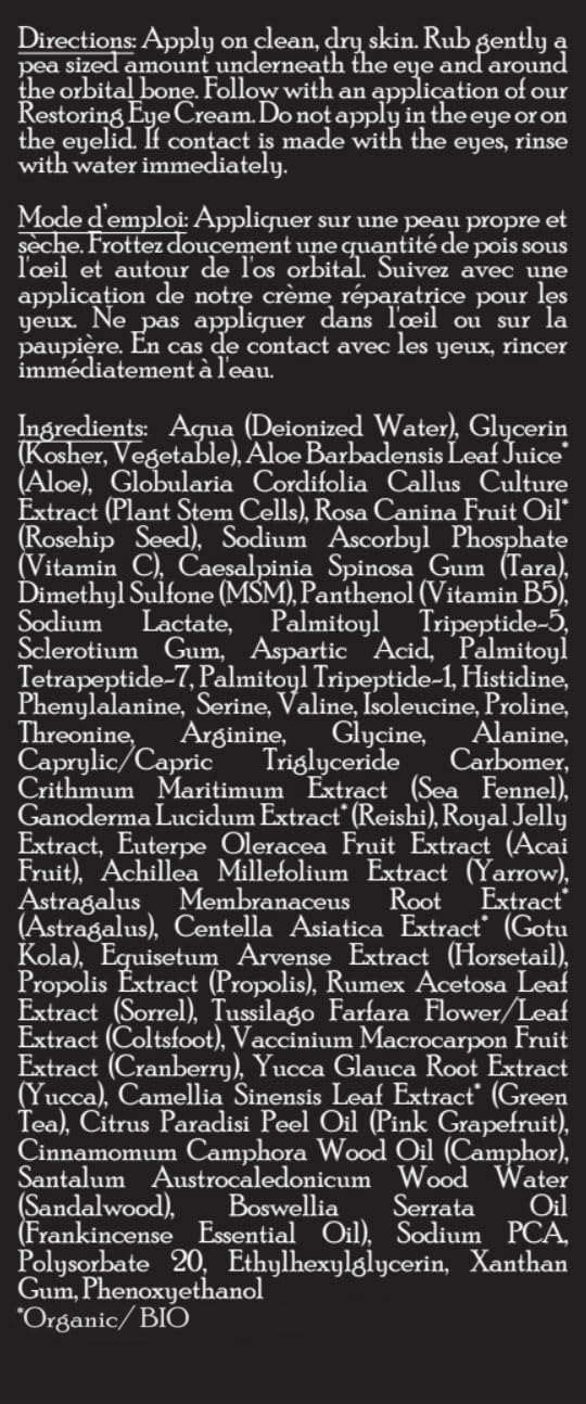 Brickell Men's Dark Circle Serum – Natural Under-Eye Treatment for Men (0.65 oz, Unscented)