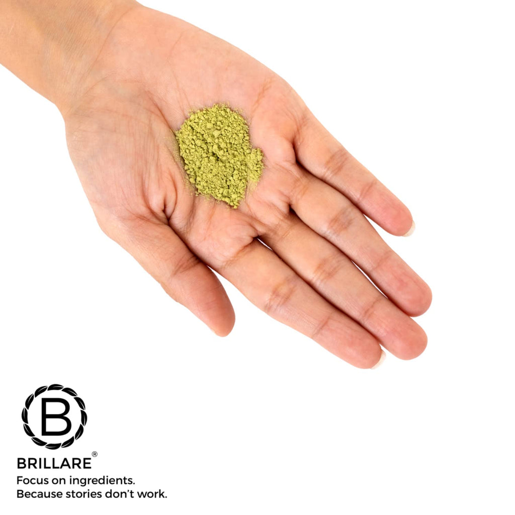 BRILLARE Real Neem Powder Facial Cleanser – Oil Control Face Wash, 15g | Vegan & Sulfate-Free