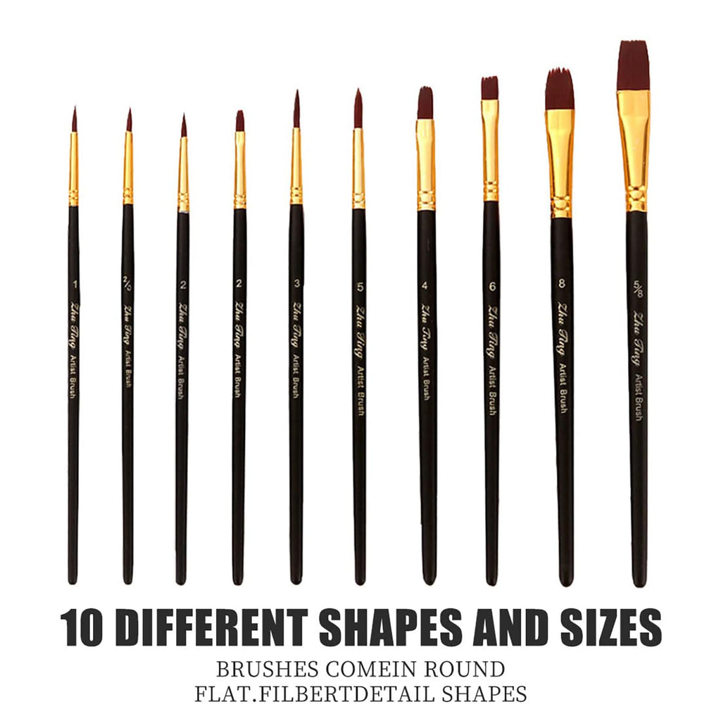 BRIMFULITE Face Painting Kit – 18 Color Water-Activated Pigments, 10 Brushes, Non-Toxic & Washable