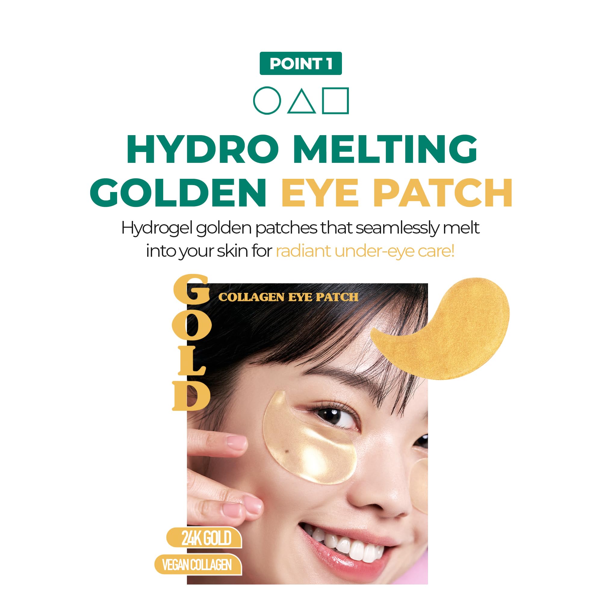 BRING GREEN X NETFLIX SQUID GAME Edition Gold Collagen Eye Patch 60ea