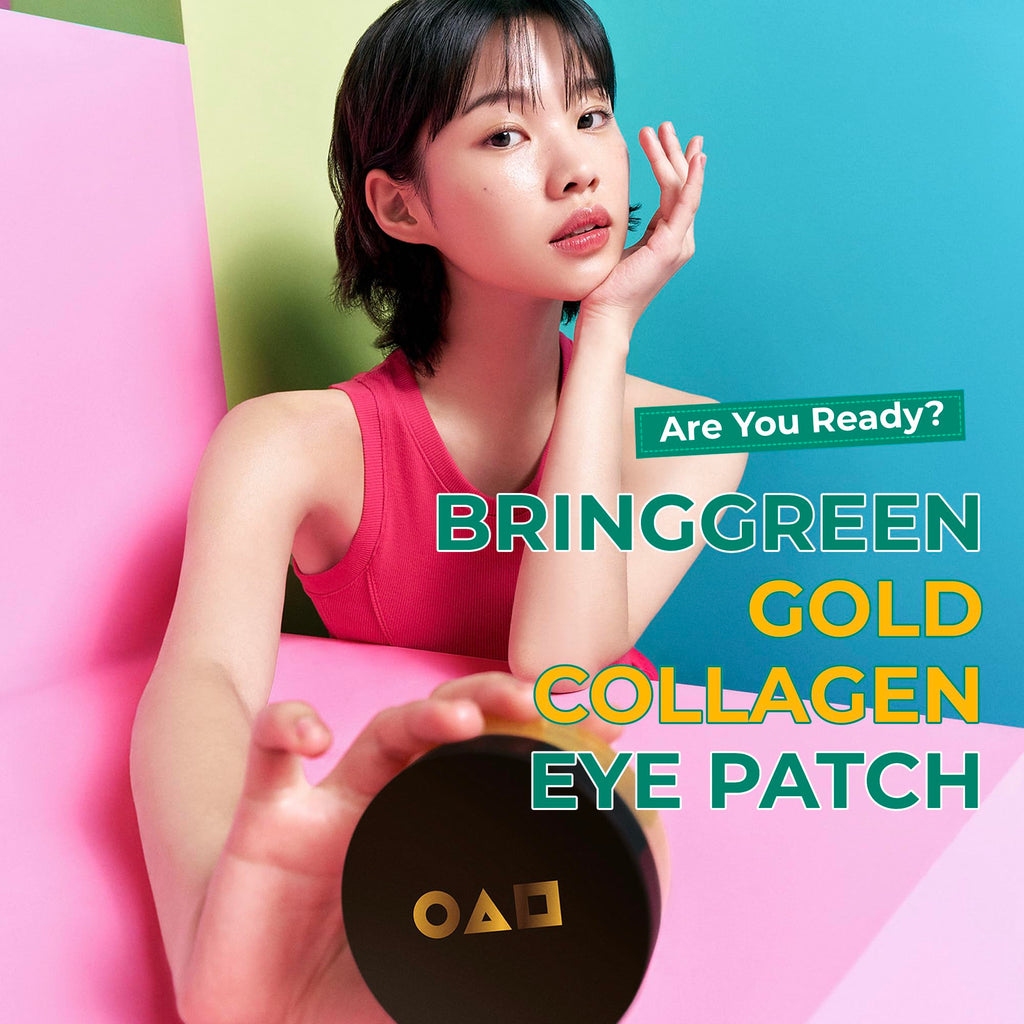 BRING GREEN X NETFLIX SQUID GAME Edition Gold Collagen Eye Patch 60ea