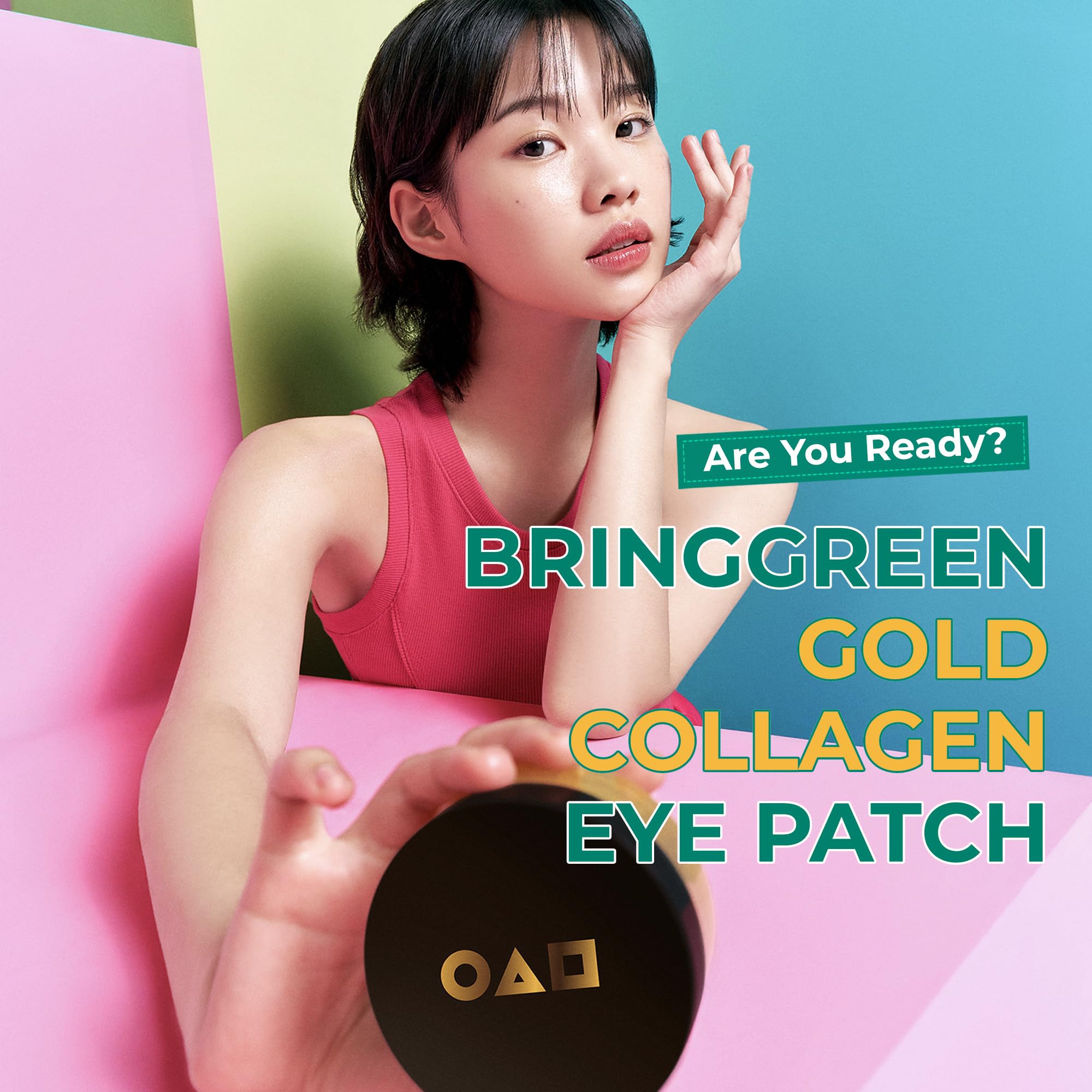 BRING GREEN X NETFLIX SQUID GAME Edition Gold Collagen Eye Patch 60ea