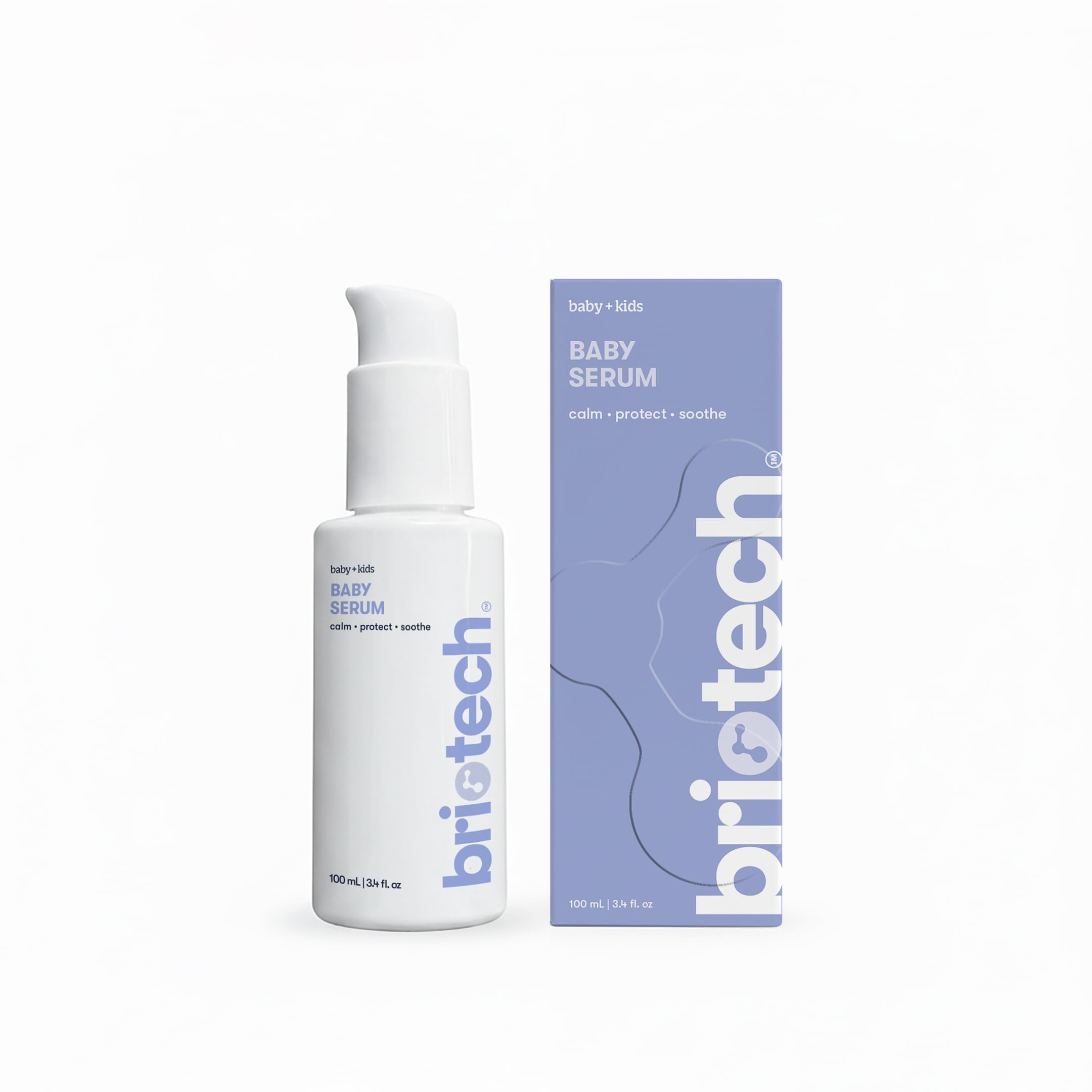 BRIOTECH Babies & Kids Skin Serum – Hypochlorous Acid Gel, Vegan, Quick-Drying Relief (3.4 fl oz)
