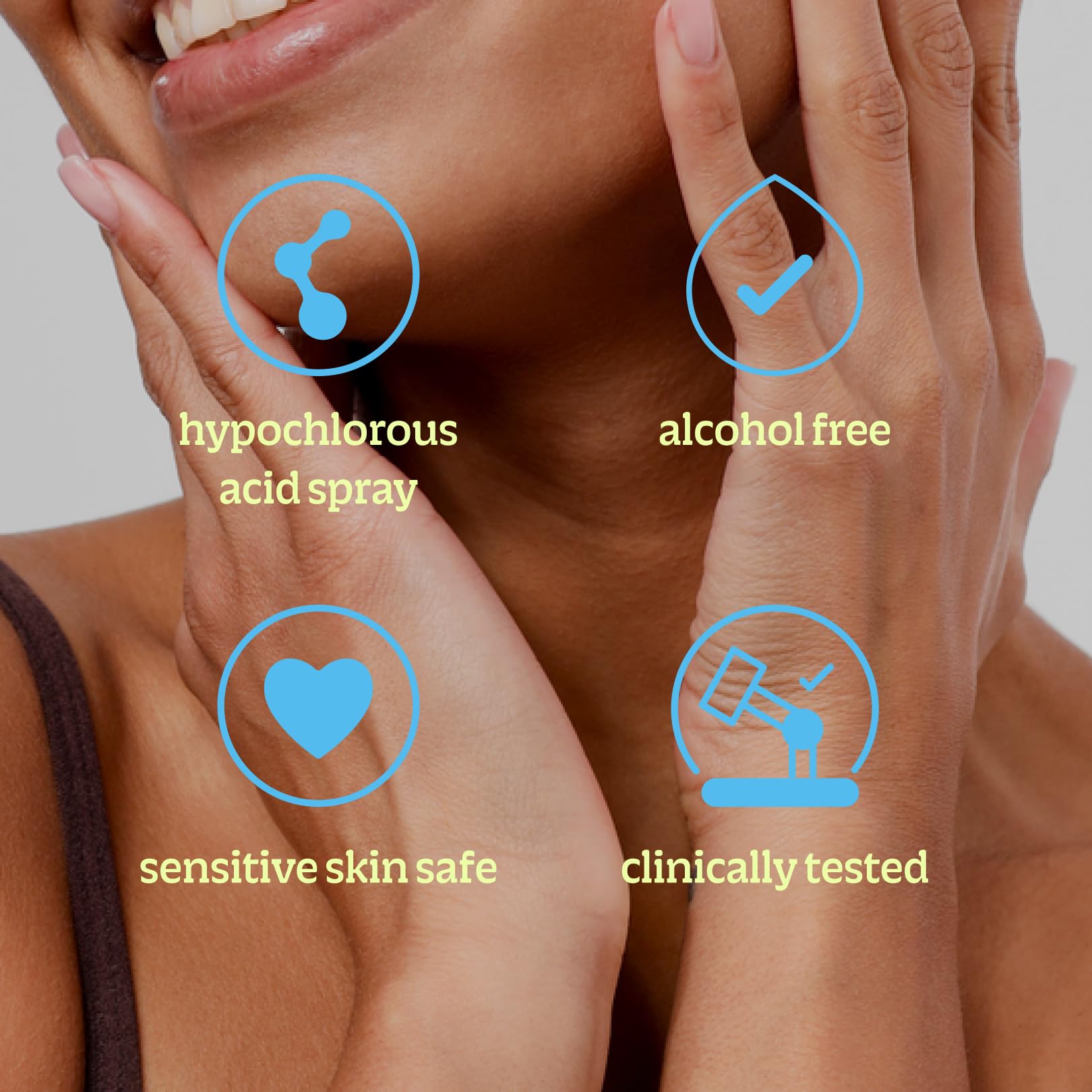 BRIOTECH Renew Toner: Hypochlorous Acid Facial Mist for Sensitive Skin – Calm Redness & Minimize Blemishes (2 x 2 oz)